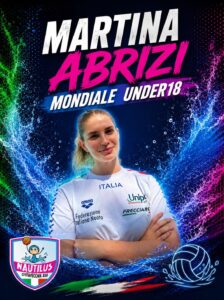 Nautilus, linea verde…azzurra: Abrizi ai Mondiali U18