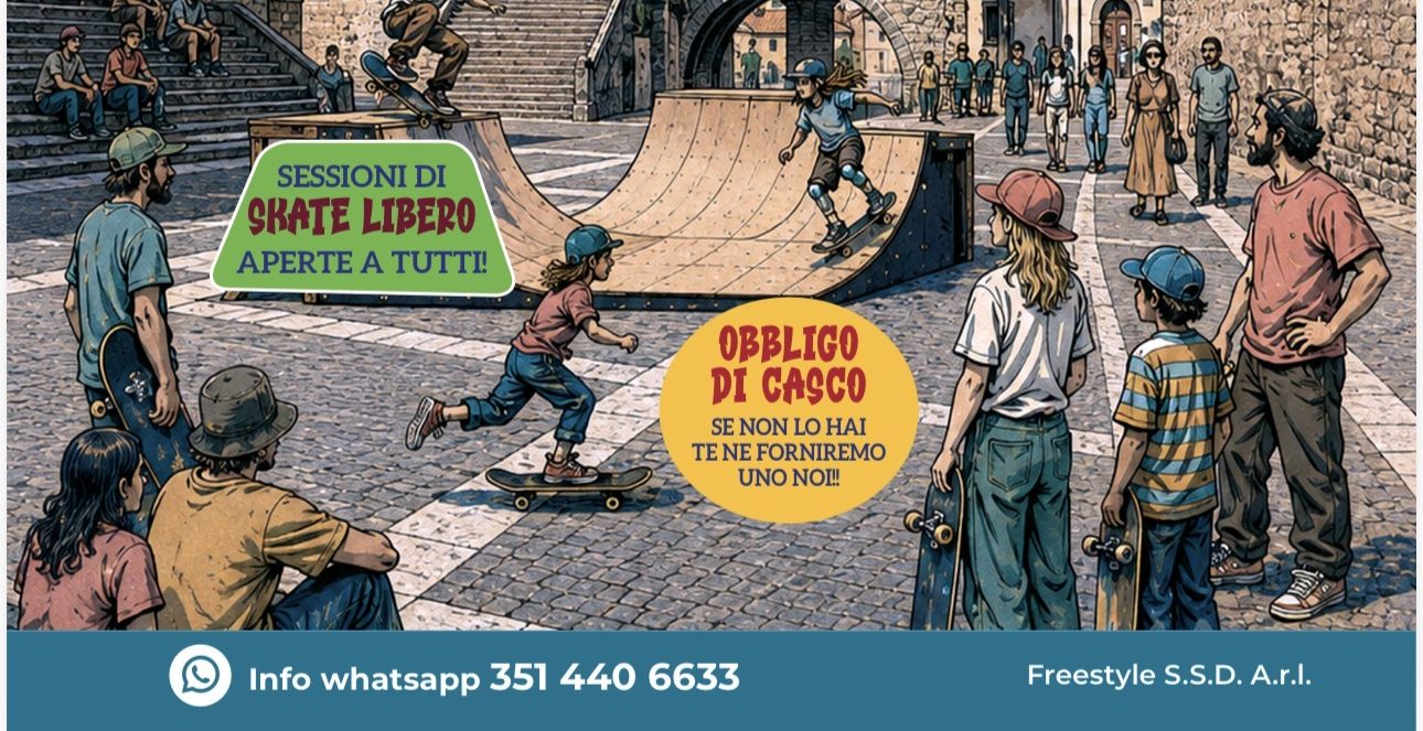 A Viterbo tre giorni di Skateboard in piazza