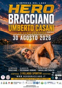 Villaggio dello sport e sfida a nuoto per Hero Bracciano e Umberto Casani