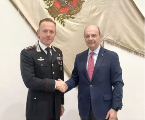 Frosinone: sindaco incontra nuovo comandante Arma carabinieri, al centro sicurezza territorio