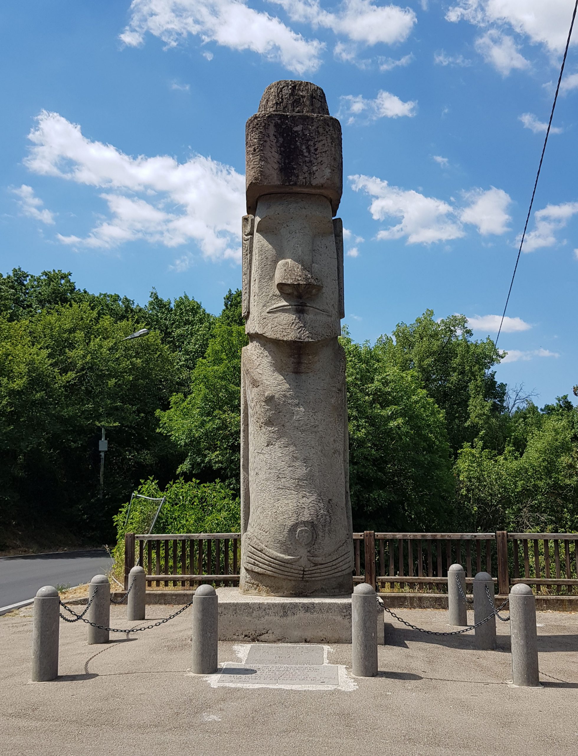 Cerimonia per il Moai, a Vitorchiano arriva la comunità di Rapa Nui