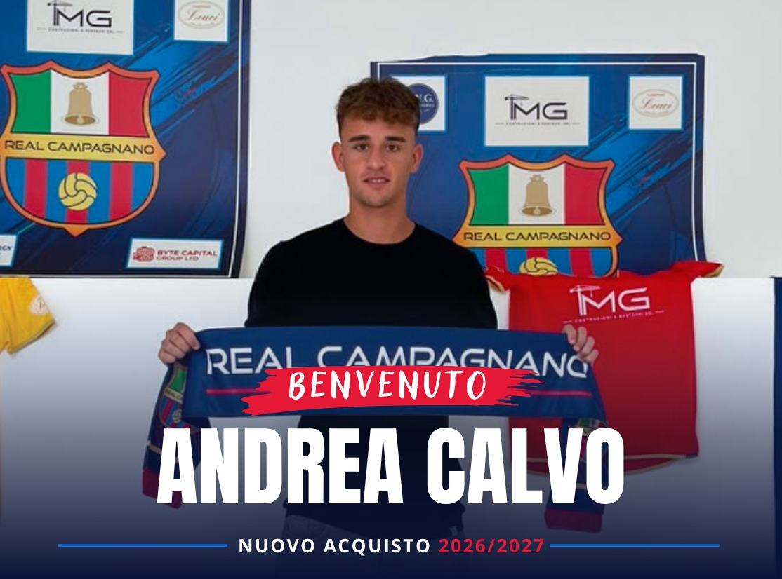 Mercato Promozione – Il Real Campagnano non si ferma nemmeno ad agosto: ufficiale, preso pure Calvo