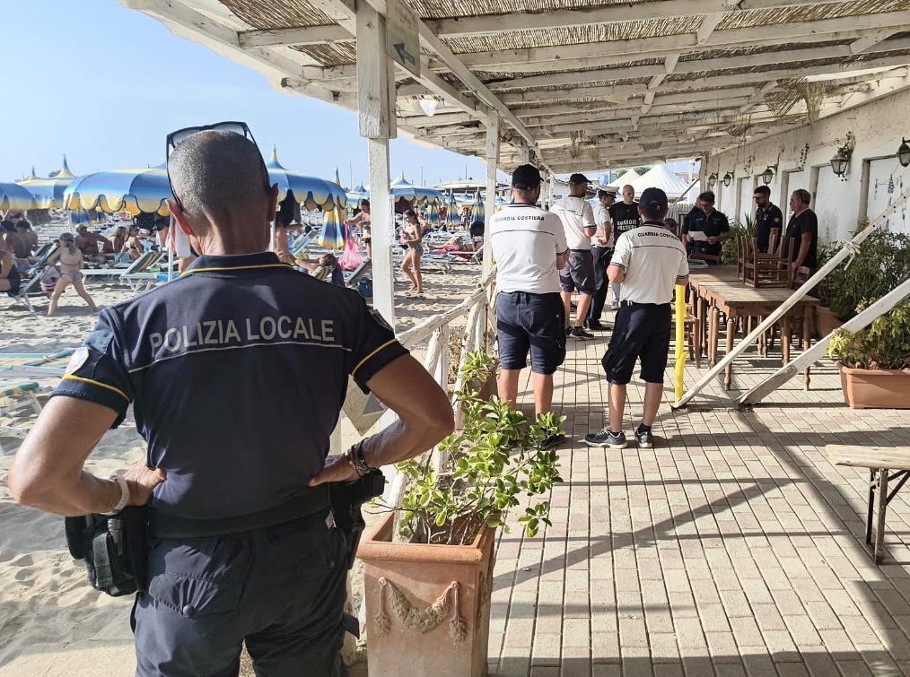 Tarquinia – Sequestrato un chiosco sulla spiaggia di Sant’Agostino