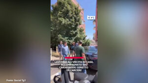 Arrestato Lavitola per l’attentato a Ranucci, al Tg1 le prime immagini