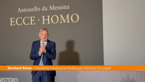 Meeting Rimini, Scholz “Grati per l’esposizione dell’Ecce Homo”