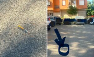 Viterbo – Ancora siringhe a terra: l’allarme arriva dal Murialdo, a pochi passi da parchi e scuole