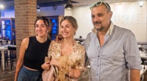 Viterbo – Pausa dal set per Vanessa Incontrada, conquistata da Pescariello