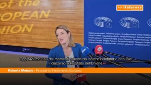 Ue, Metsola “Servono risposte su competitività, sicurezza ed economia”