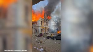 Ucraina, attacco russo contro l’Accademia Nazionale delle Scienze