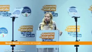 Meloni “Femminicidio esiste, si uccide una donna perché vuole essere libera”