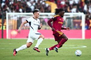La Roma scappa con Kone, l’Inter la riprende con Lautaro: 2-2 all’Olimpico
