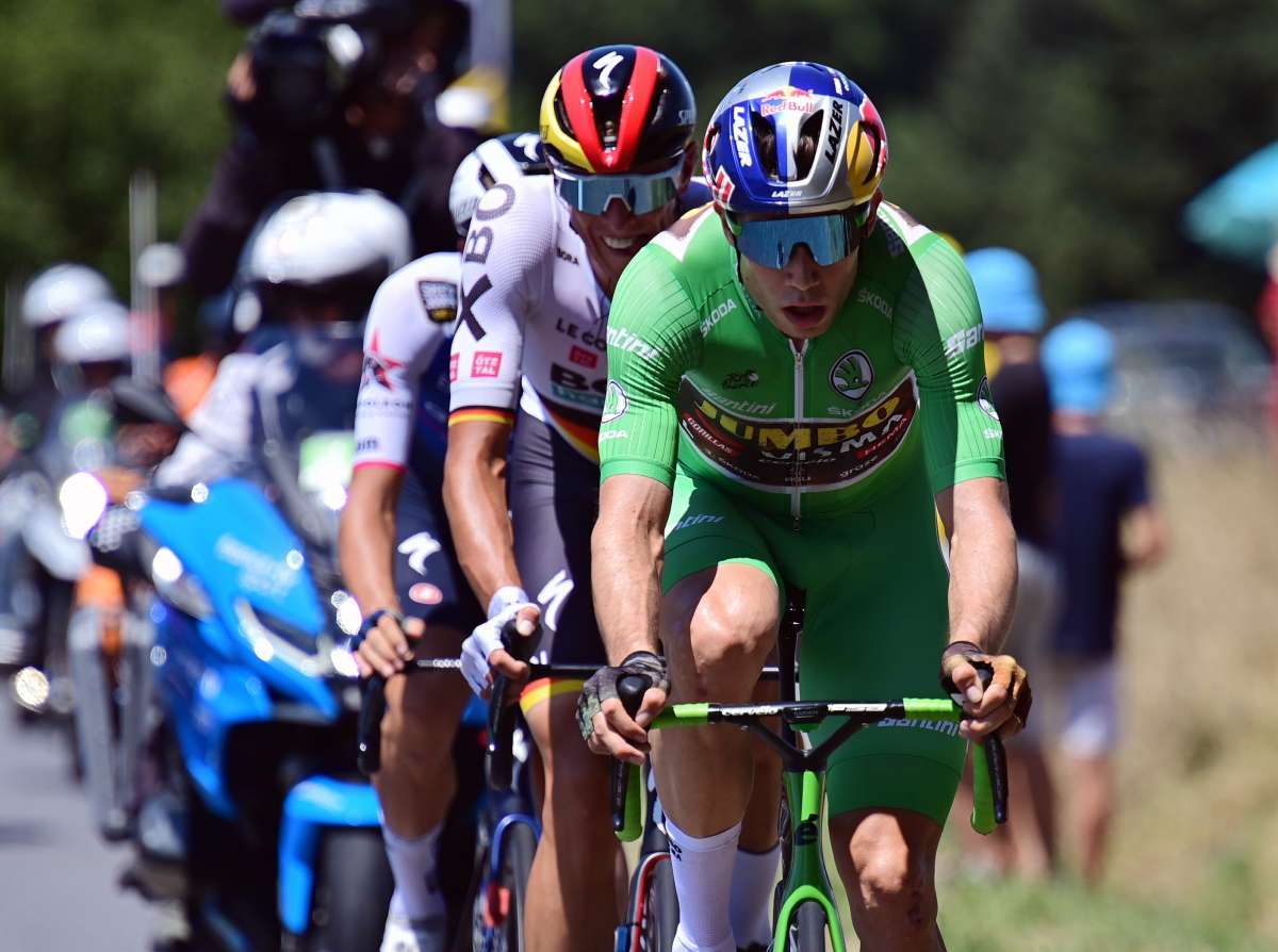 Van Aert batte Romele in volata, Mas resta leader della Vuelta