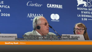 Venezia, Rush “Con Tsukamoto ho sperimentato la potenza della semplicità”