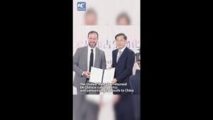 Gli Stati Uniti restituiscono alla Cina 64 reperti culturali e fossili