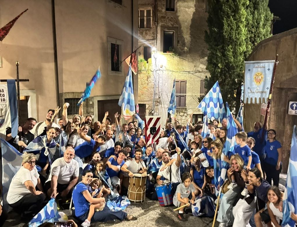 Orte – Dopo 29 anni con Alex Rontea la Contrada di San Gregorio torna a conquistare il Palio degli Arcieri