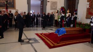 Mattarella alle Esequie di Stato di Emma Bonino, le immagini