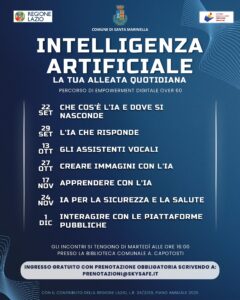 Santa Marinella abbraccia il futuro digitale: al via il progetto “La Biblioteca Onlife” per gestire l’IA