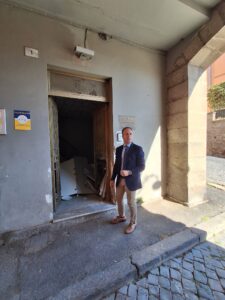 A San Faustino l’Ater Viterbo torna in possesso del locale di Via Beato Giacomo: “Subito messo in sicurezza” (FOTO)