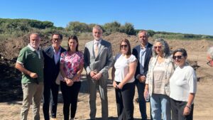 Il Ministro della Cultura Alessandro Giuli in visita al Parco Archeologico e Naturalistico di Vulci