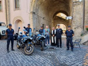 Tarquinia, due nuove motociclette per la Polizia Locale acquistate con un finanziamento regionale