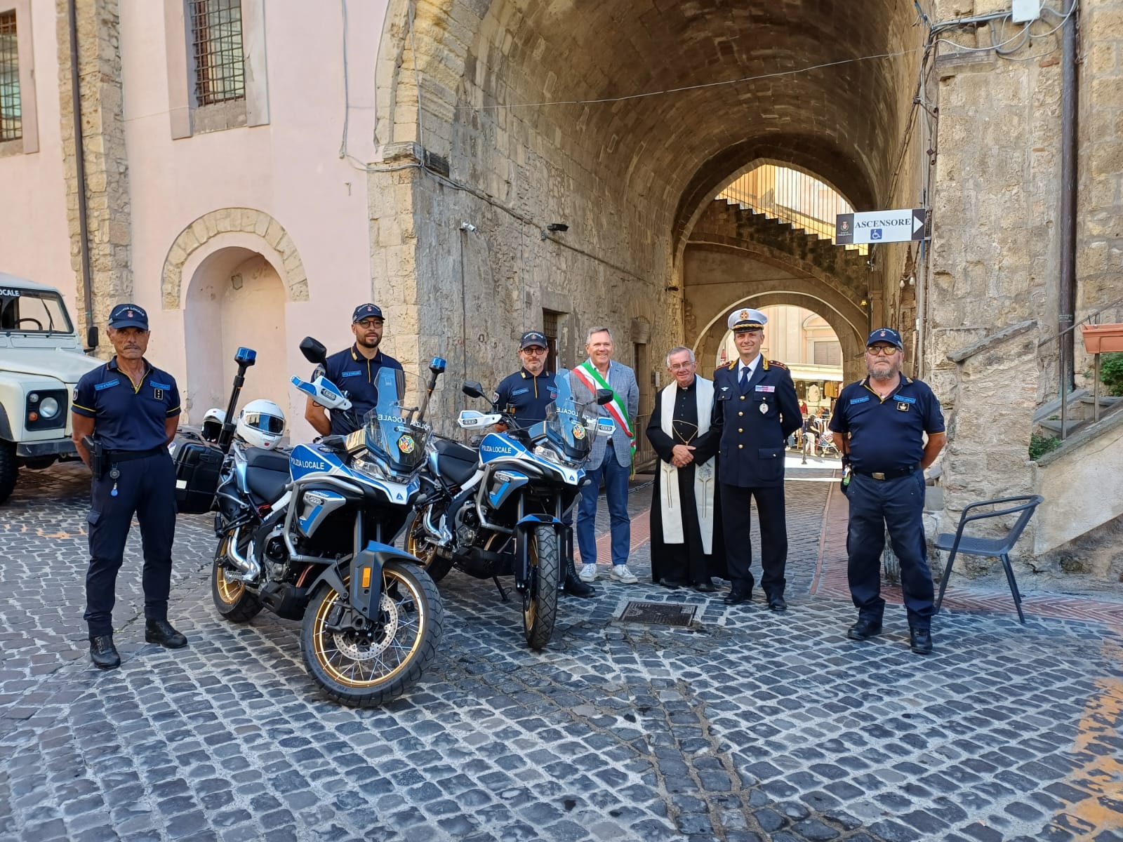 Tarquinia, due nuove motociclette per la Polizia Locale acquistate con un finanziamento regionale