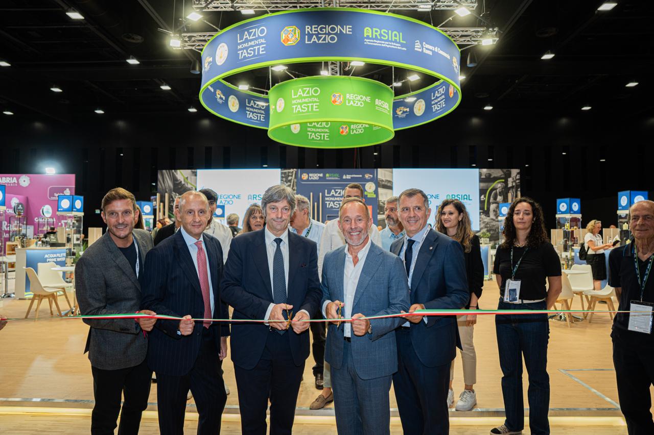 Roma Bar Show 2026, inaugurato lo stand della Regione Lazio