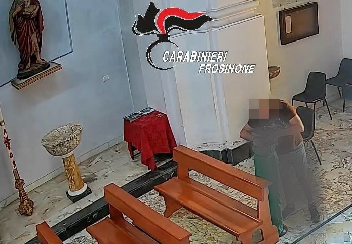 Furto in chiesa a Pontecorvo, un denunciato