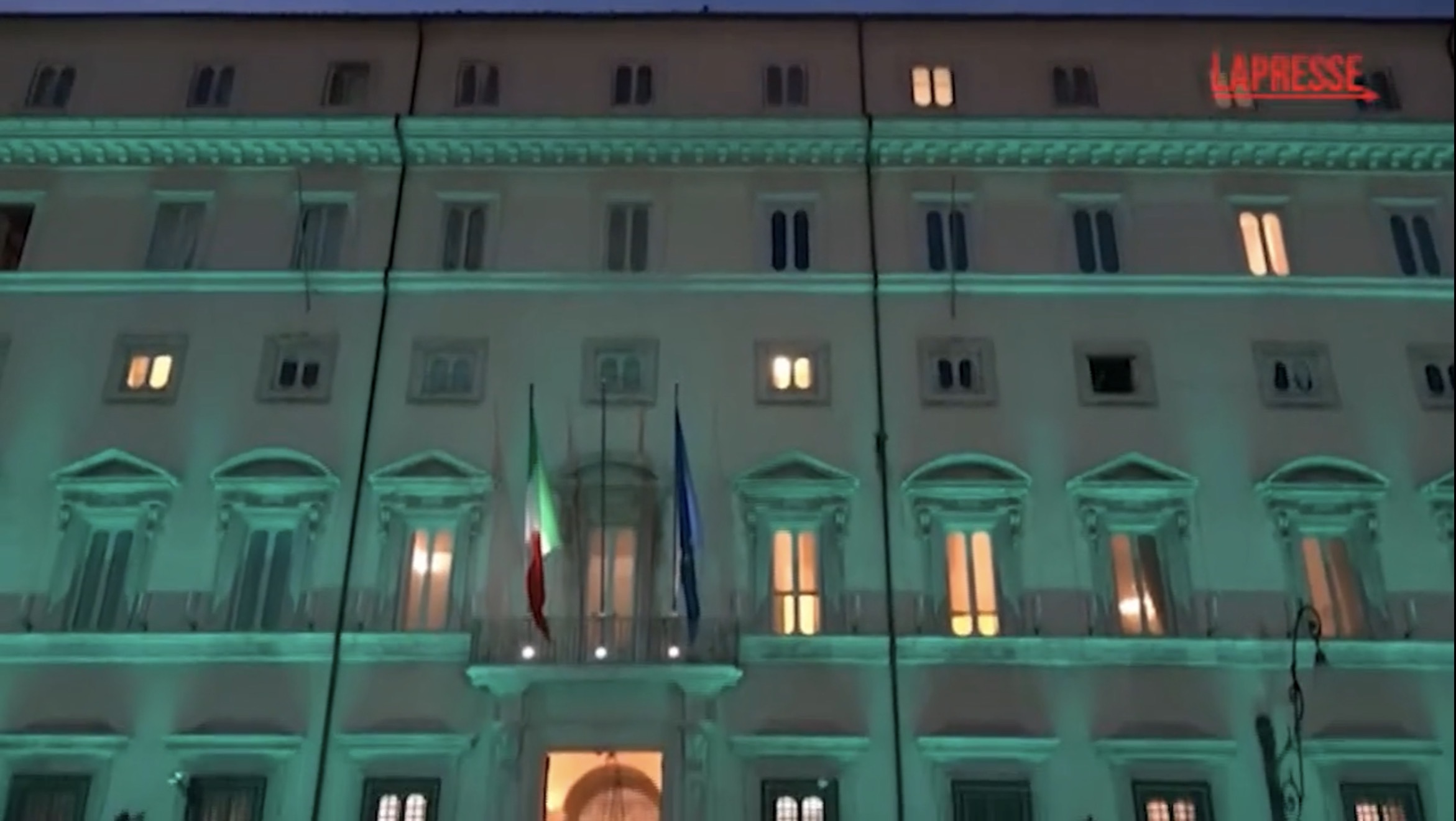 Sla, da Palazzo Chigi l’Italia si illumina di verde per la XIX Giornata nazionale