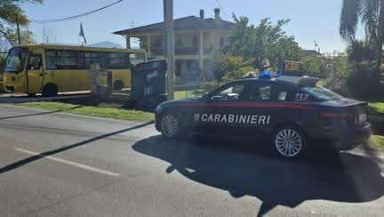 Pontinia: scontro tra scuolabus e auto, tutti salvi i bimbi