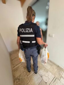 Fiuggi – La Polizia di Stato soccorre una donna in grave stato di indigenza