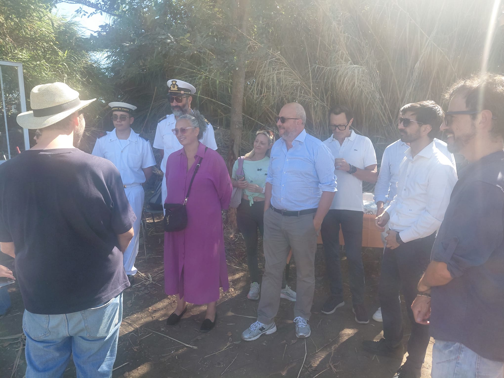 Riflettori a Regisvilla – Brindisi e semaforo verde, al via gli scavi del Porto di Vulci (FOTO)