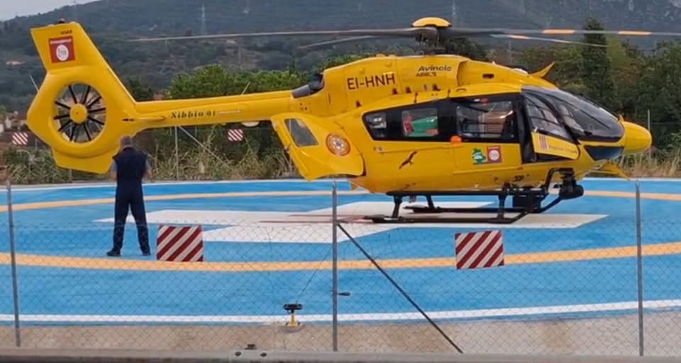 Arrone – Motociclista investe un capriolo sulla provinciale: elitrasportato al Santa Maria di Terni