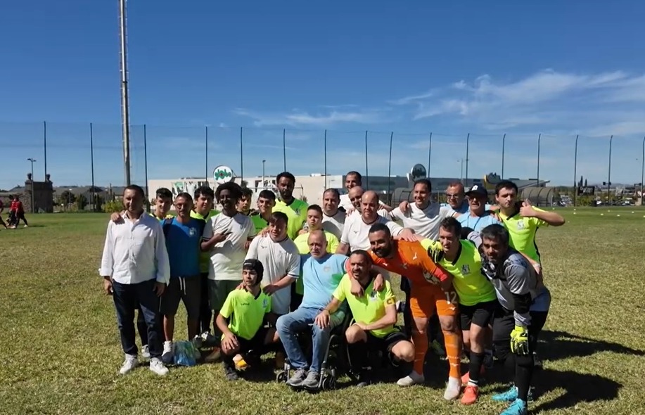Viterbo – Due giorni di calcio e inclusione con il torneo paralimpico: quando a vincere è davvero lo sport (FOTO)