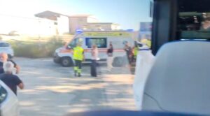 Tuscania – Incidente sulla Tuscanese, ambulanza sul posto