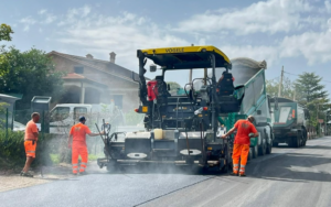 Al via le nuove asfaltature a Viterbo: lavori da strada Santa Barbara a via Raffaello