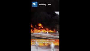 Cina, esercitazione antincendio “ad alta intensità” in un serbatoio di petrolio