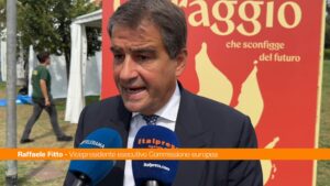 Ue, Fitto “Kids Act misura ben ponderata, frutto di un lungo confronto”