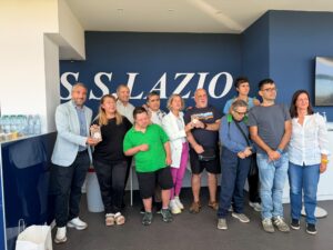 La Cimina Dolciaria a Formello con la S.S. Lazio per l’iniziativa “Sport, disabilità e frutta in guscio”