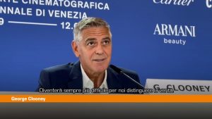 Venezia, Clooney “Sarà sempre più difficile distinguere la verità”