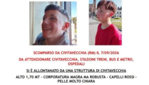 Civitavecchia, scomparso a 13 anni: ore d’ansia per Emir. «Non ha soldi né documenti, aiutateci a trovarlo»