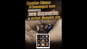 Cina-Egitto, squadra archeologica annuncia nuove scoperte nell’antica Menfi