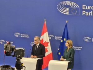 Carney “L’alleanza Ue-Canada faro per altre democrazie”