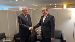 Tajani all’Onu incontra il ministro degli Esteri iraniano