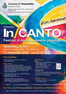 Vasanello – Parole e musica all’Ortaccio con il festival popolare “In-Canto”
