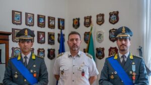 Gdf, cambio al vertice del comando della Sezione Operativa Navale di Gaeta: al maggiore Cusato subentra il capitano De Nisi