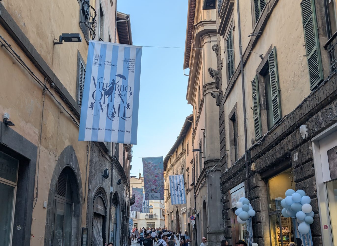 Viterbo Open Mall costa 45mila euro, l’amarezza dei commercianti: “Scelta scellerata, i negozi non vivono di visitatori extra ma di residenti”