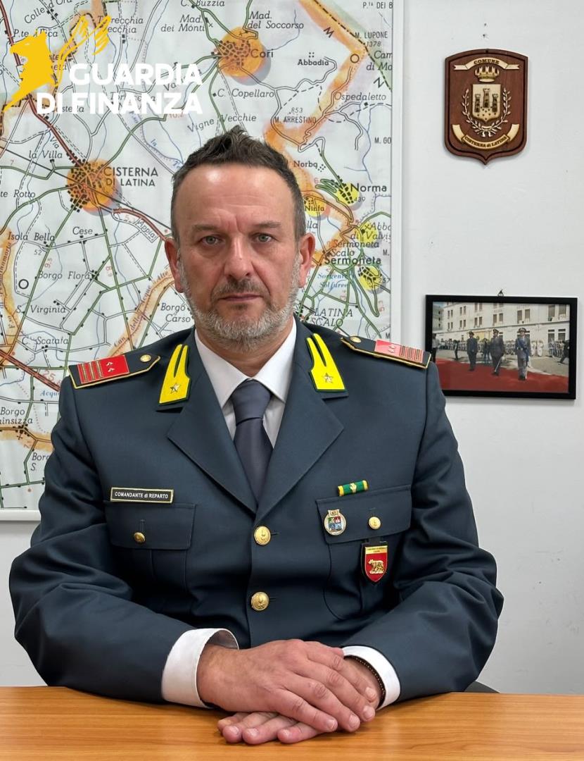 Pietrella nuovo comandante della Guardia di Finanza a Cisterna di Latina