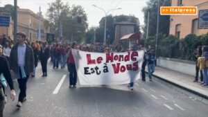Sciopero generale, le immagini del corteo a Bologna