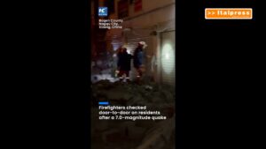 Cina: Xizang, operazioni di soccorso porta a porta dopo sisma di magnitudo 7.0