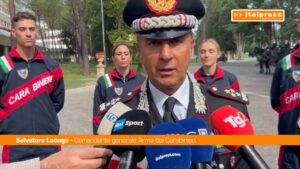 Luongo “Atleti carabinieri messaggeri di valori”